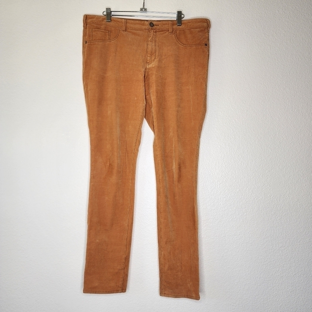 Anthropologie Pilcro Butterscotch Corduroy Pants 32